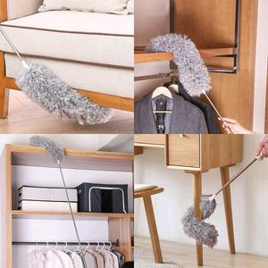 New Dust Cleaner Long Handle Broom Fan Clean