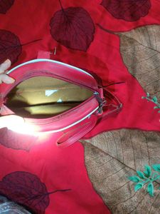 Peach Crossbody Bag