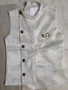 Boys Ethnic Waistcoat Set