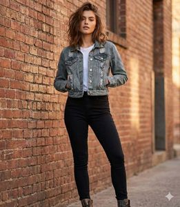 Denim Jacket it Fit to S And M