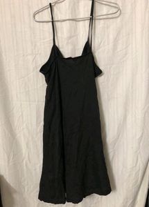 Black Printed Dress