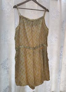 Loft XXL Yellow Floral Jumpsuit/ Playsuit