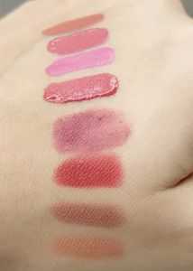Combo Of 8 Lipsticks