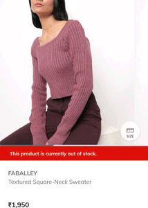 Ribbed Knit Square Neck Crop Top