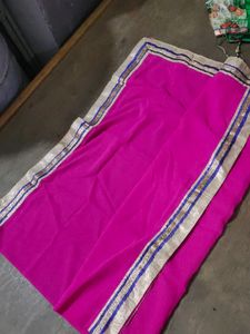 2 Dupattas Pink And Pitch Colour