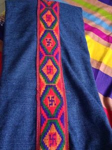 Ethnic Print Tunic Top