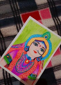 Iskcon Radha Rani Painting