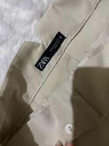 Zara High Waist Pleated Pant