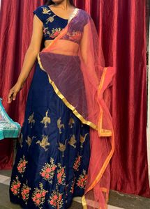 Lehenga Blouse And Dupatta Set