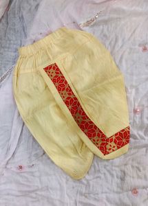 Red Golden Boy Sherwani Dhoti✨