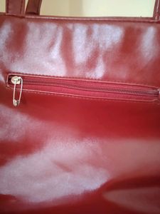 Maroon Color Handbag