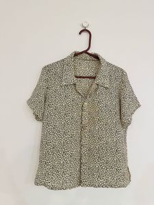 Patterned Short Sleeve Shirt