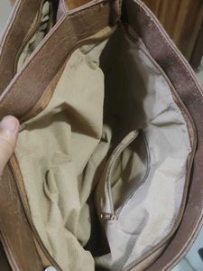 Vintage Brown Studded Bag