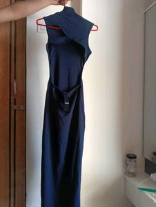 Sleeveless Black Maxi Dress with price tag