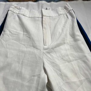 Zara White Wide Leg Pants
