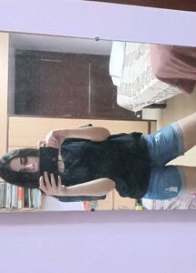 Blue Denim Shorts