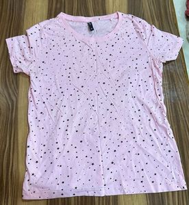 T‐Shirts Combo Light Beige And Pink