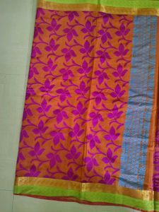 ILAMPILLAI RUSTY FLORAL SAREE