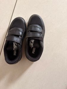 Puma Kids' Black Sneakers
