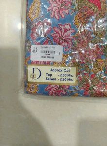 Floral Dress Material New With Tags