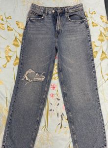 H&amp;M Straight Ultra High Waist Jeans