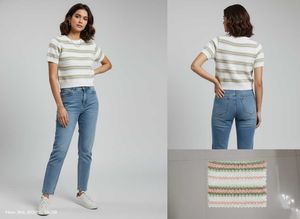 Striped Knit Top