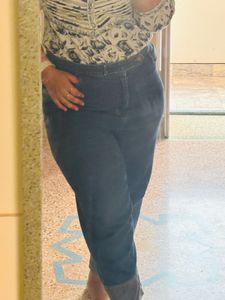 Sassafras Relaxed Fit High Rise Jeans