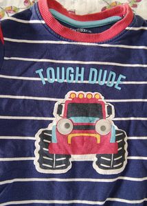 Blue Sweatshirt For 18 To 24 Months Baby