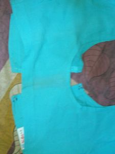 Aqua Blue Blouse