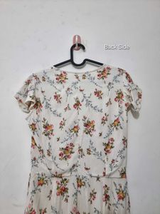 Floral Maxi Dress with Slit