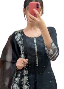 Elegant Black Salwar Kameez Suit