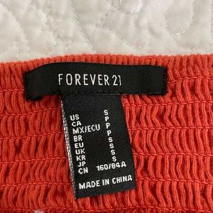 FOREVER 21orange Floral Bandana