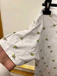 Banana Print Graphic Tee