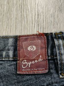 Sc9564 Speed Denim Cargo Jeans Waist 32