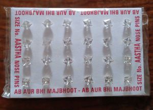 925 Pure  Silver Square Ear Studs