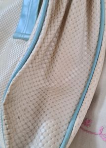 Cream Coloured Fancy Rexin Bag