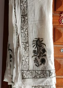 Pure Cotton White Kurta Set