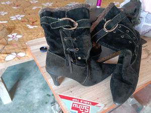 Beautiful Velvet Boots