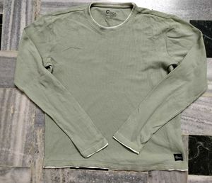 Genoa Olive Green Long Sleeve Tee