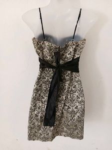 Patterned Mini Dress