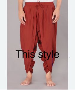 Pure Ajrakh Materials StarPrint Dhoti  Pants