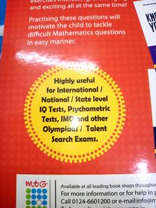 Maths Olmpiad Textbook Std 5