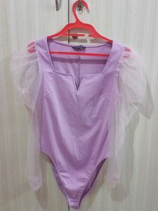 Lavender bodysuit