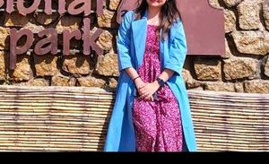 Baby Blue Long Overcoat