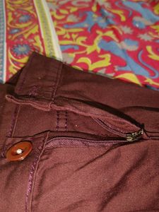 Burgundy Pants