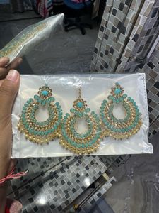 Earring With Mangtikka