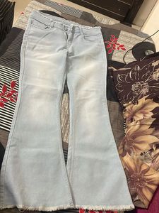 Light Wash Flare Jeans