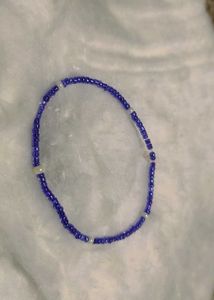 Blue Beaded Bracelet