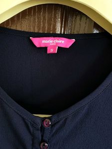 Elegant Navy Blue Dress
