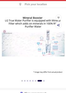 LG Water Purifier